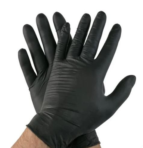 دستکش مشکی نیتریل